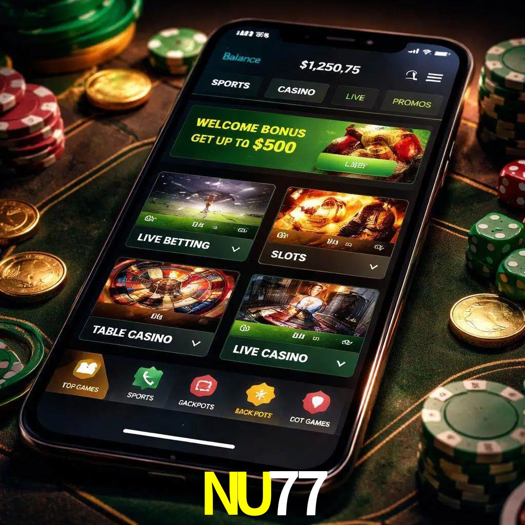 Diseño de juegos móviles NU77 para usuarios en México