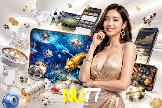 Página principal de NU77 Casino con juegos en vivo y tragamonedas para México